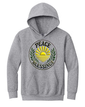 Load image into Gallery viewer, Peace and blessings Hoodie
